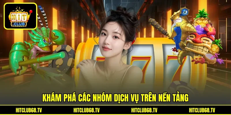 Khám phá các nhóm dịch vụ trên nền tảng Khám phá các nhóm dịch vụ trên nền tảng