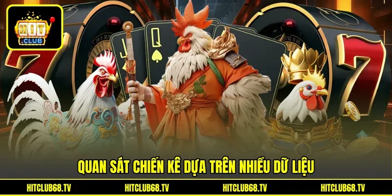 Quan sát chiến kê dựa trên nhiều dữ liệu